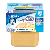 Gerber 2nd Foods Baby Food Vanilla Custard Pudding 3.5 Oz Full-Size Picture